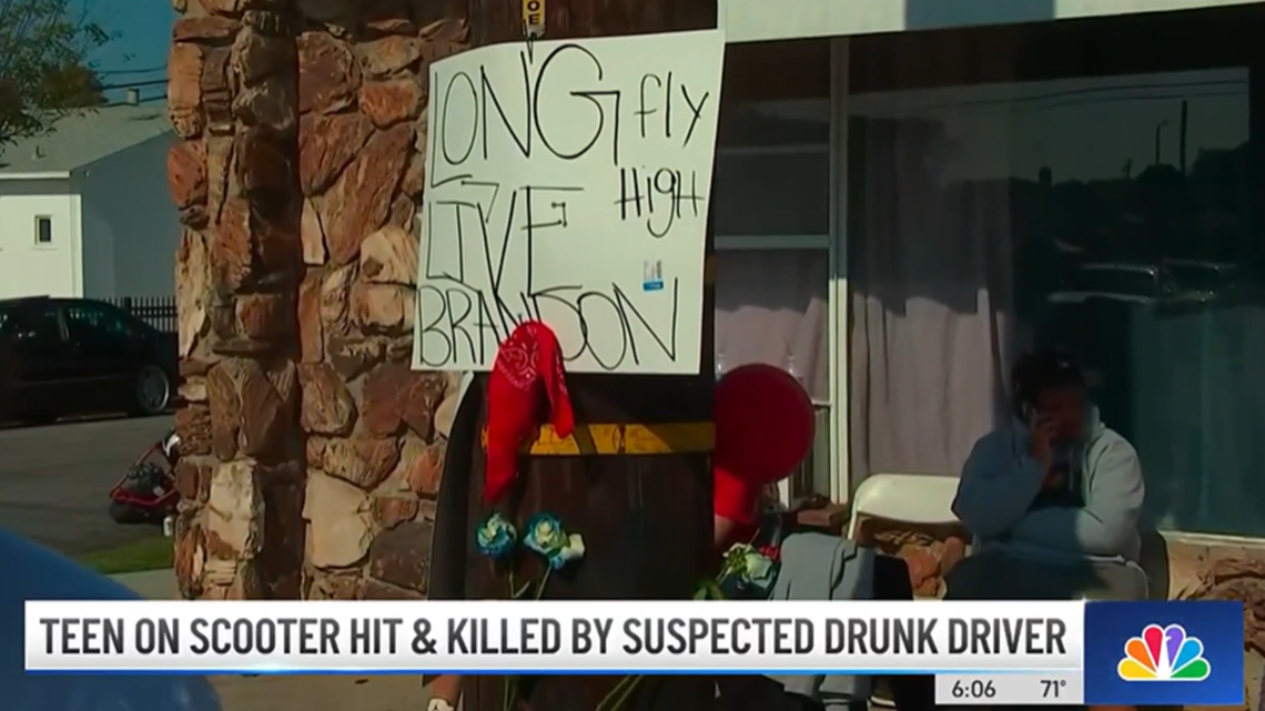 A 17-year-old died after he was hit and killed by a suspected drunk driver in a hit-and-run, California police say.