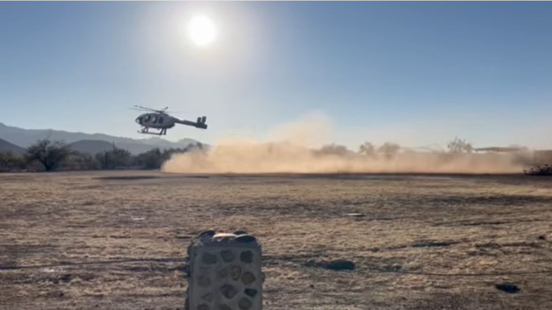 A hiker was rescued after getting lost about 7 miles from the Black Canyon Trail trailhead, cops say.