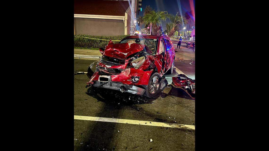 The crash killed a 40-year-old mother and injured three more, according to Orange police.