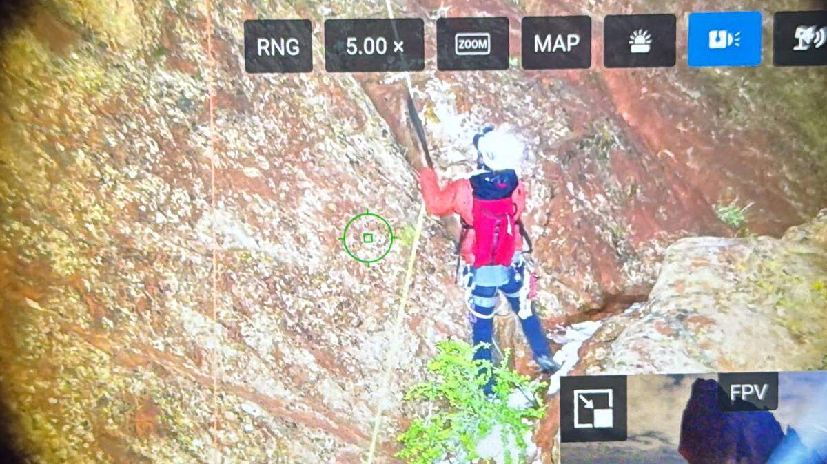 A climber was trapped about 75 feet up on rocks without any climbing safety gear in Garden of the Gods park in Colorado, officials said.