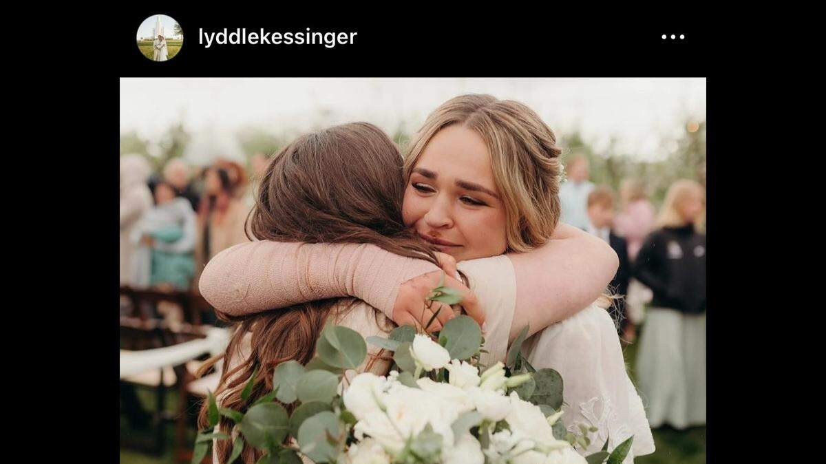 A bride-to-be was thrown from a truck the day before her Utah wedding.