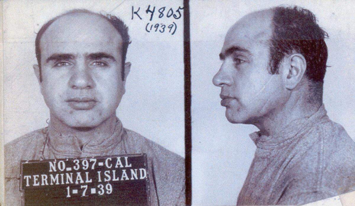 Al Capone in 1939.