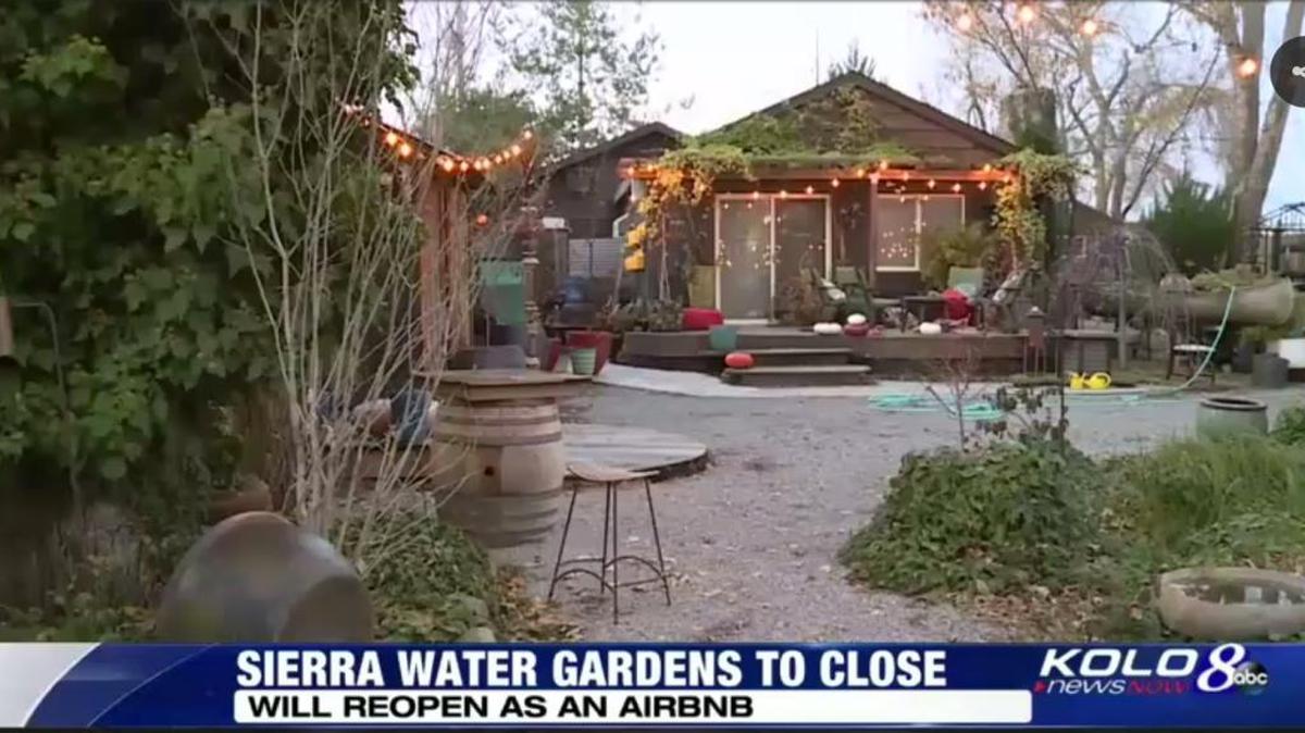 In November, the property closed as a garden center and announced it would be an AirBnB instead. After this incident, the owners said it would no longer be an AirBnB rental.