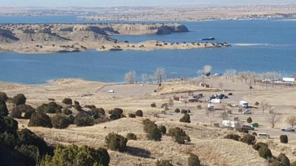 A woman died after she fell from the back of a pontoon boat onto the engine’s propeller on a Colorado lake, officials said.