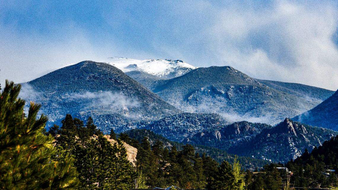 A rare creature spotted near Rocky Mountain National Park is a 1-in-100,000 sight, officials said.