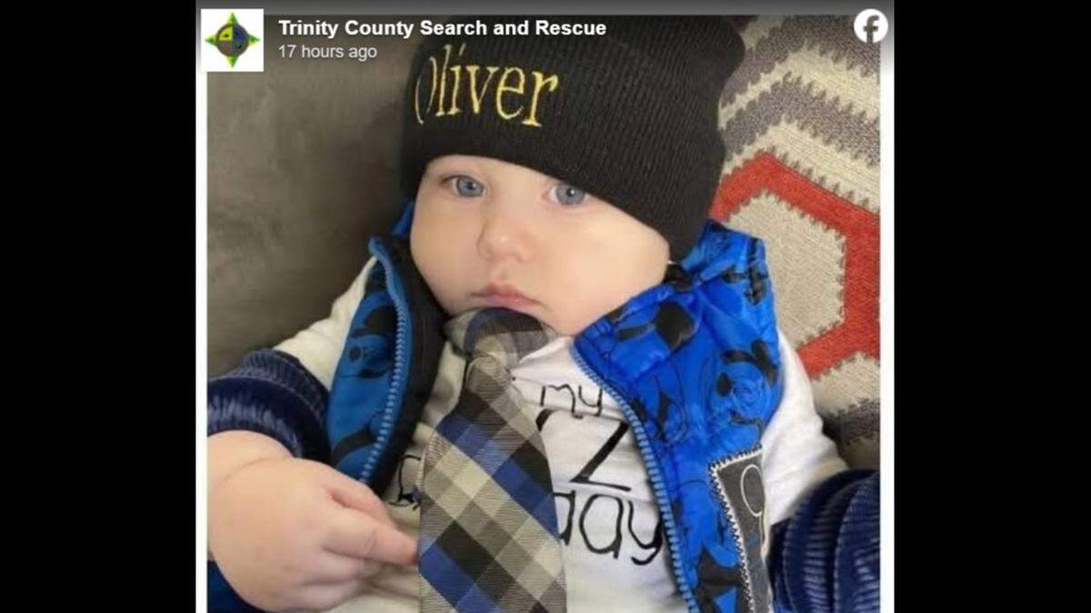 A diver found Oliver Cox in the Trinity River on May 6, rescuers said.
