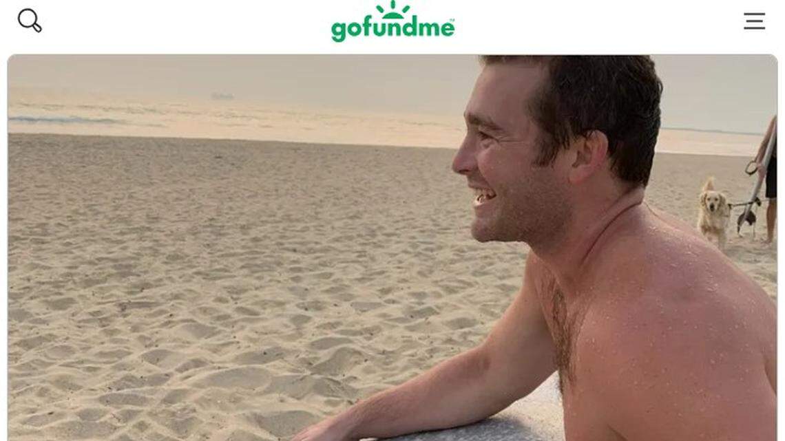 The 29-year-old was was free diving for lobsters with friends when he vanished.