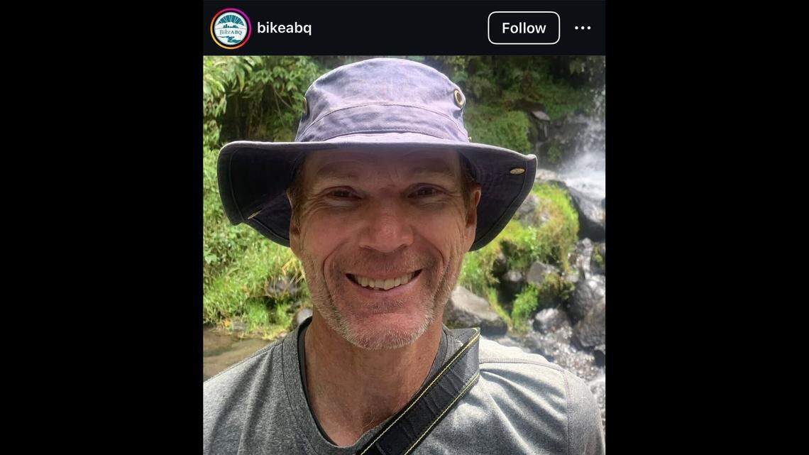 A 63-year-old while on his way to work after being hit by a car, New Mexico officials said.