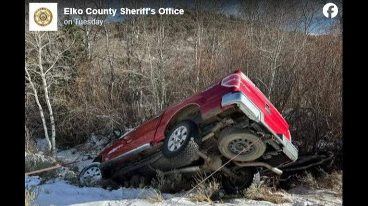 A missing hunter was rescued, Nevada officials said.