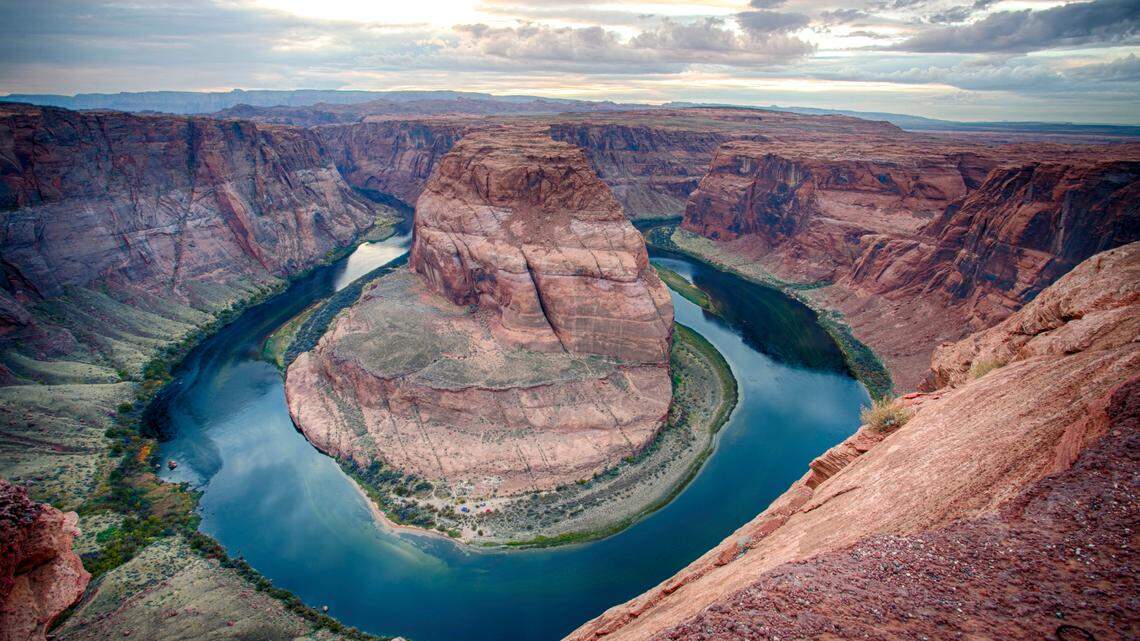 Horseshoe Bend is in the Glen Canyon National Recreation Area near Page, Arizona. Two women were struck by lightning Aug. 12 at the overlook.