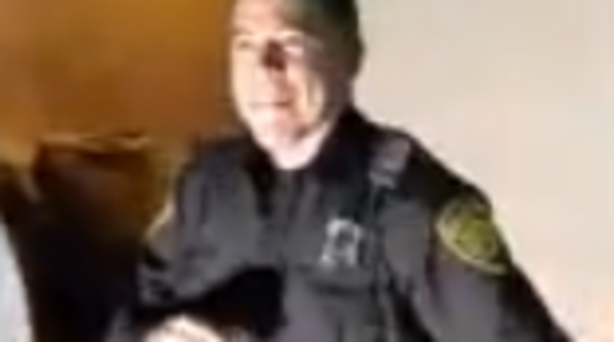 A San Antonio police officer teaches kids to salsa dance after responding to a noise complaint.