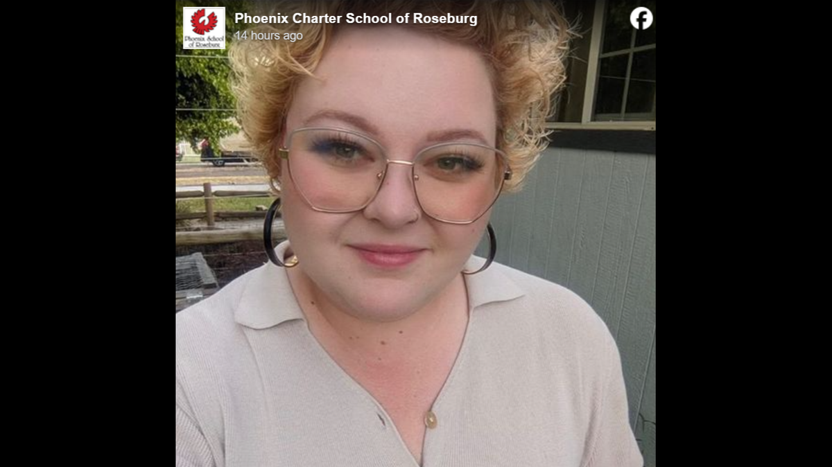 Emily Hopfer died Nov. 24 after becoming trapped in a stream in Coos County, Oregon, deputies said. She was a teacher.