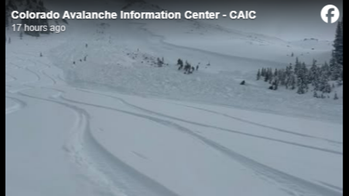 A backcountry skier died in an avalanche, Colorado officials said.
