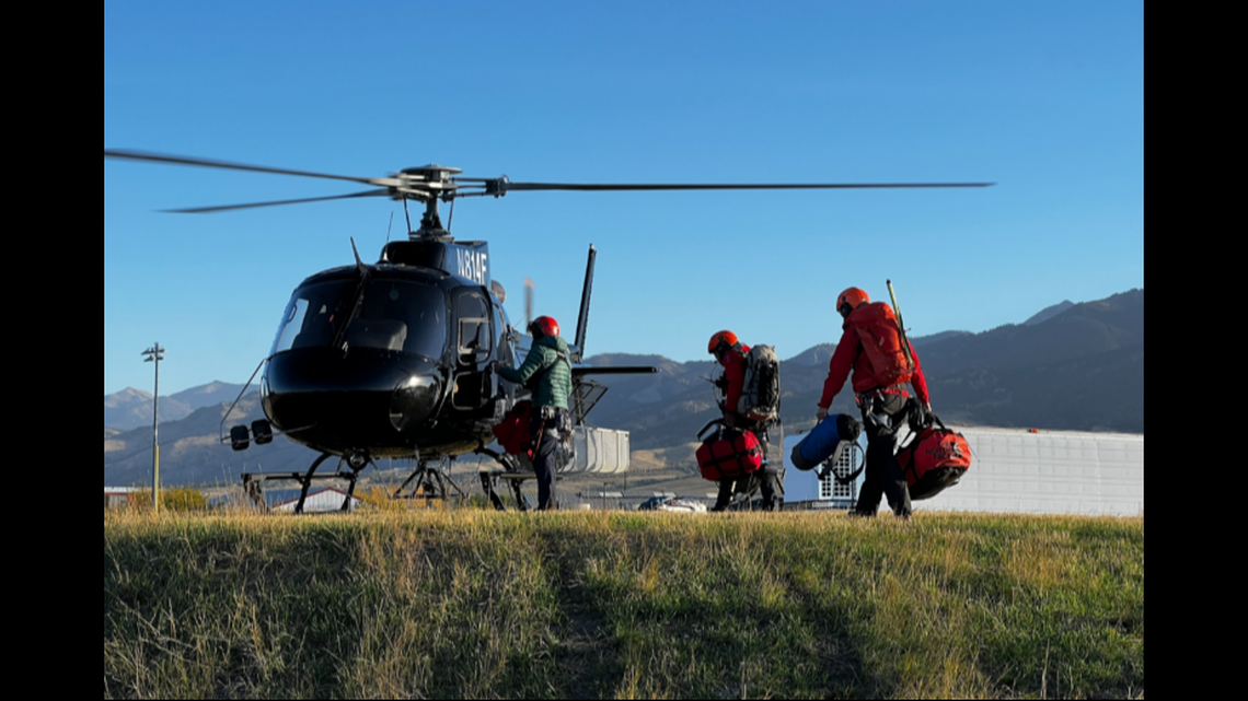 Multiple agencies, including the Park County Sheriff’s Office, Montana National Guard and US Air Force, tried to “rescue the climbers,” deputies said.
