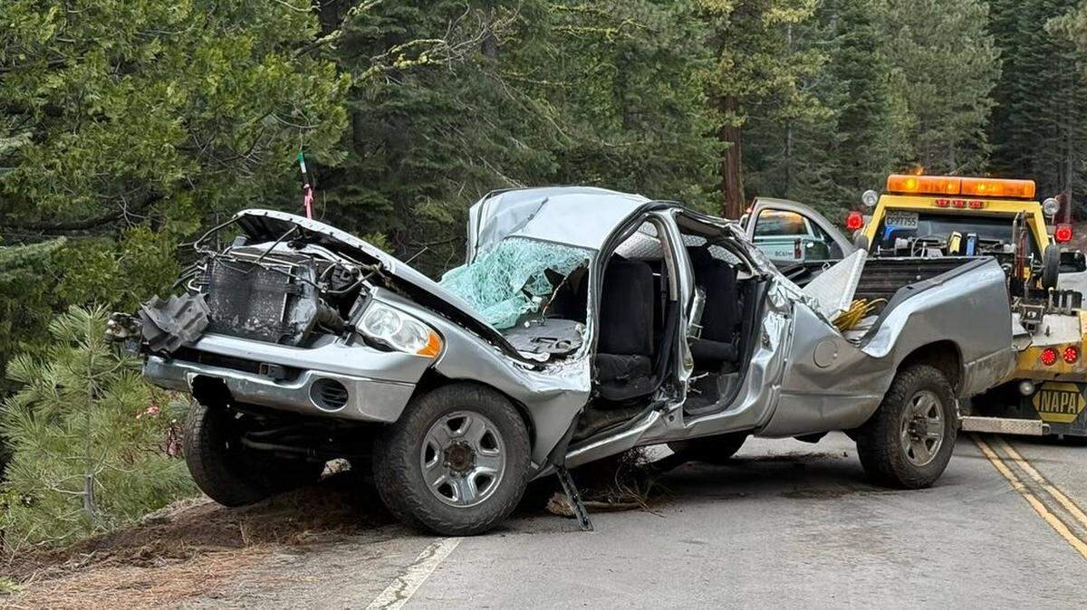 A passing motorist spotted the crashed truck and called 911 at about 10 a.m. Wednesday, March 5, sheriff’s officials said.