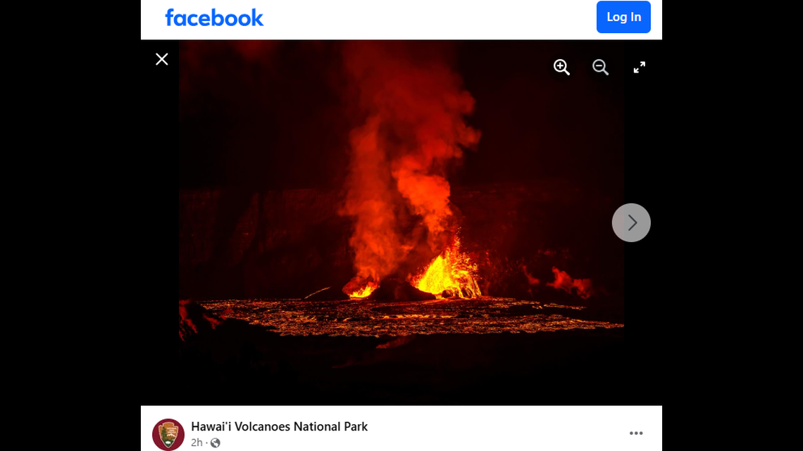 The volcano Kilauea started spitting lava again on Jan. 27, 2025, officials said.