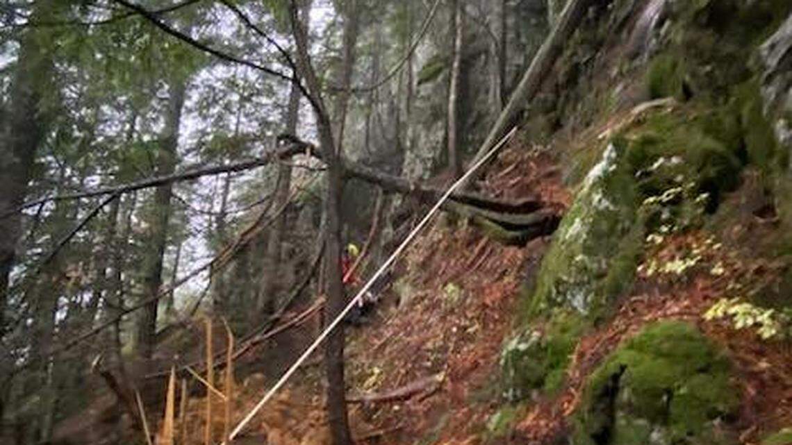 A hiker followed Google Maps and ended up stranded on a steep cliffside in Canada.