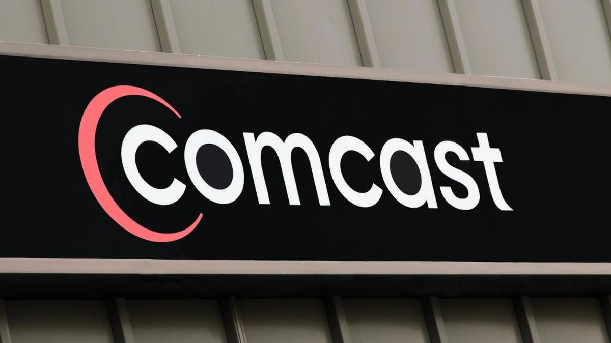 Comcast sign.