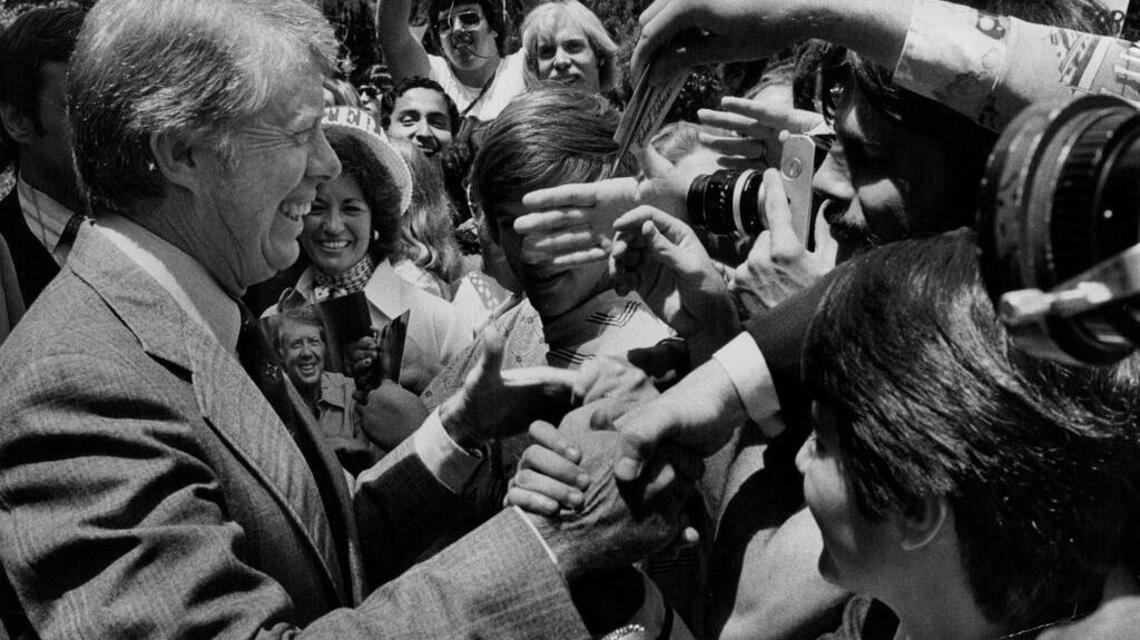 See historic photos of Jimmy and Rosalynn Carter’s visits to Sacramento