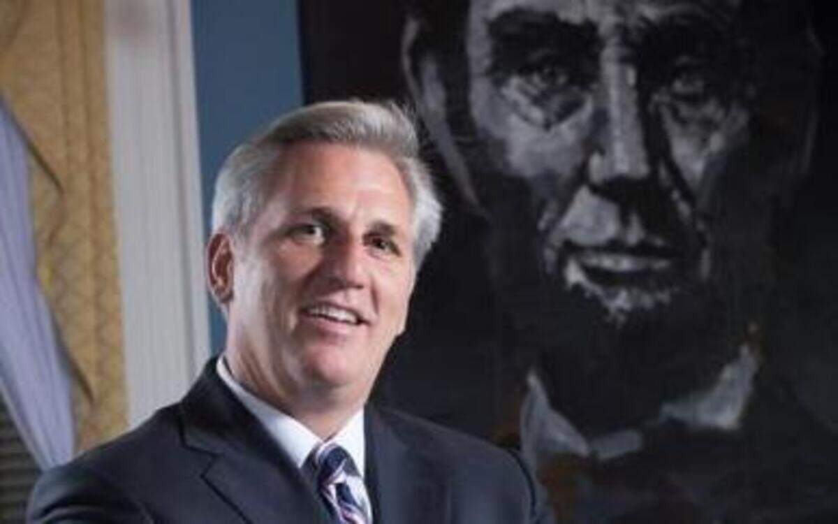 
House Majority Leader Kevin McCarthy’s list of policy goals in the coming year includes stopping high-speed rail and pulling Obamacare “out by the roots.” 
