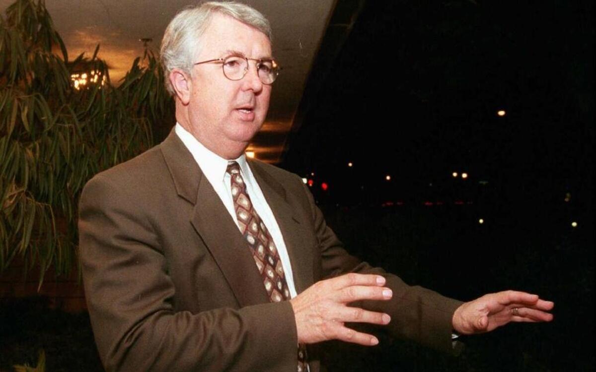 Assemblyman Trice Harvey, R-Bakersfield, was photographed by the Bakersfield Californian as he ran for Congress in 1996.
