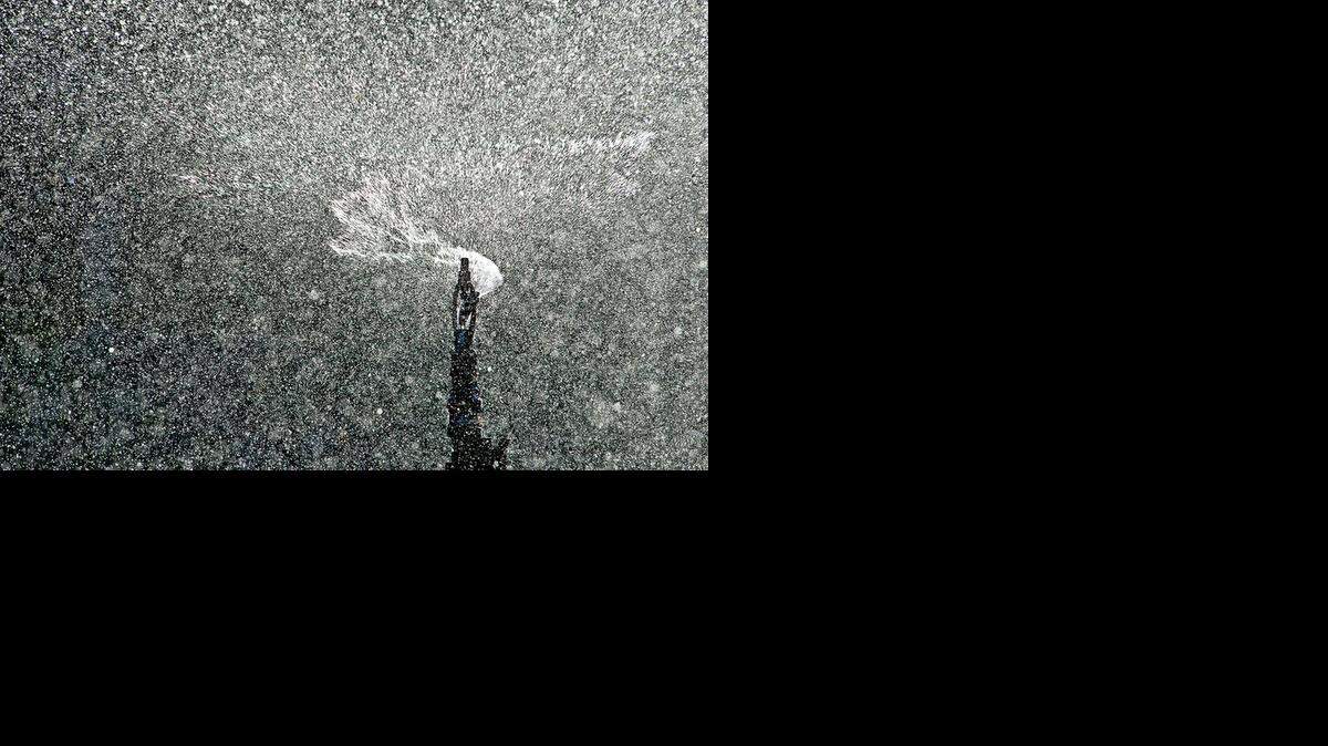 
File photo of a sprinkler.
