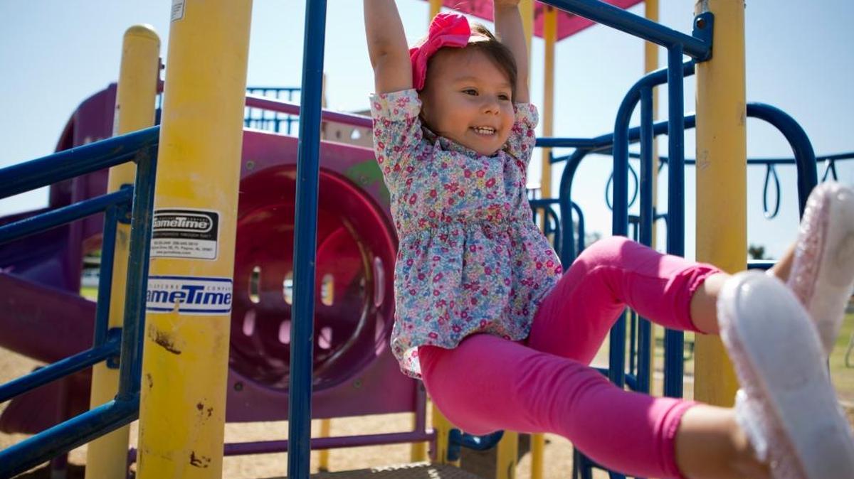 Estellah Aguirre, 2, at her home in Calexico, Calif., has struggled with asthma since she was an infant according to her mother Edna Ruiz. In California’s Imperial Valley, which stretches across the southeastern part of the state, about 25 percent of the county’s 170,000 residents live in poverty. Even worse, the county had more than double the state’s rate of hospitalizations in 2014 for children, between 5 and 17, with asthma, according to state public health figures.