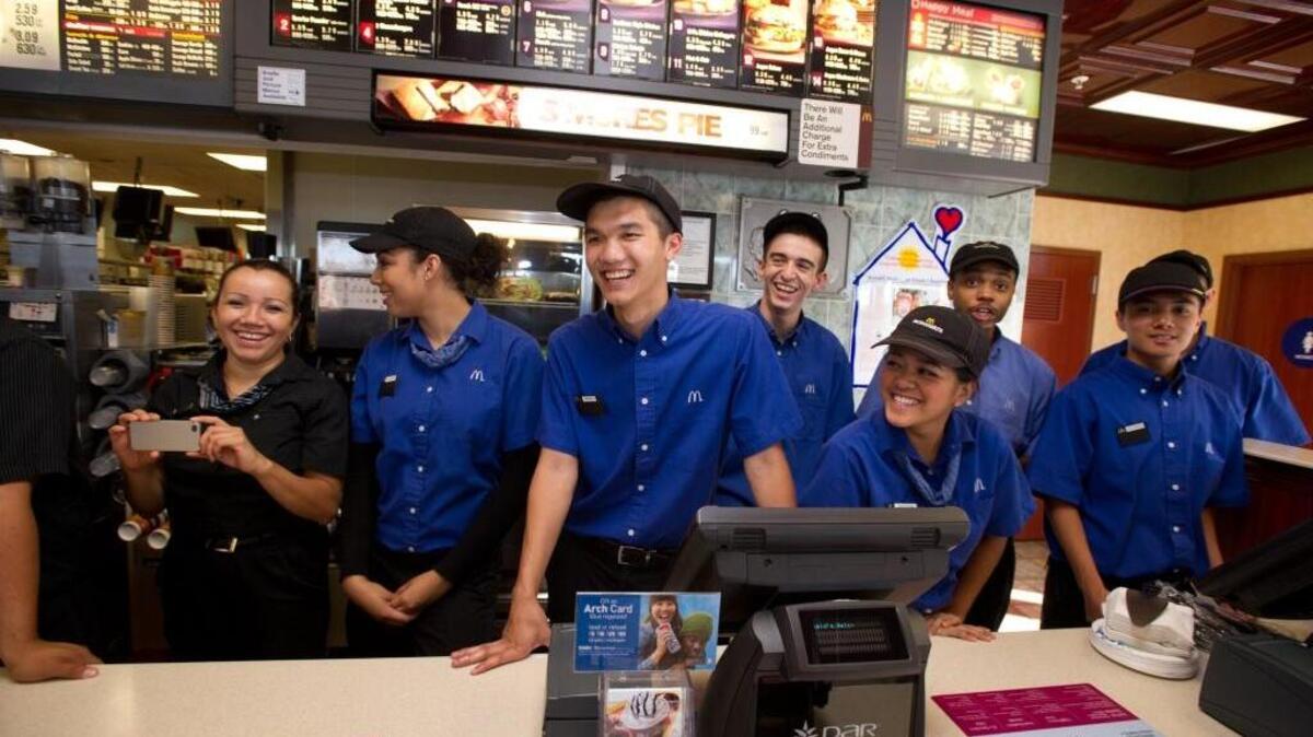 The proposed state retirement savings program is directed toward private sector workers without pensions or 401(k)’s from their employers. This file photos was taken at a McDonald's in Elk Grove.