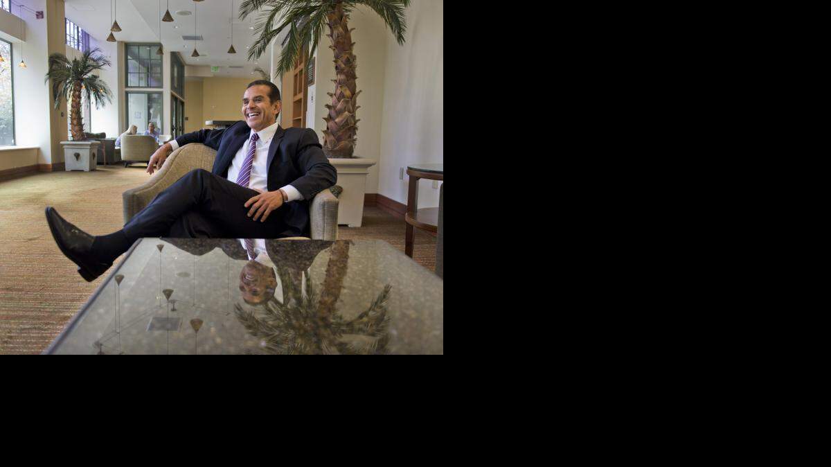 
Former Los Angeles Mayor Antonio Villaraigosa at the Sheraton Grand Sacramento Hotel on Wednesday, Dec. 3, 2014, in Sacramento, Calif.

