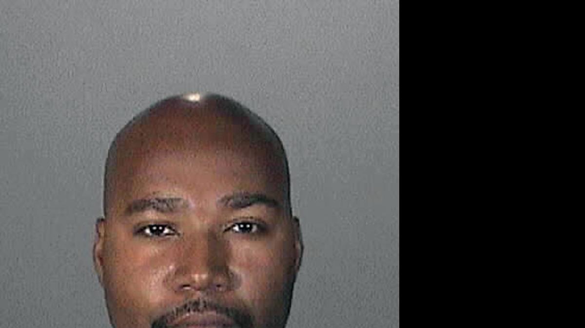 
This April 30, 2015, booking photo provided by the Los Angeles County Sheriff’s Department, shows Brandon Kiel, who was arrested on suspicion of impersonating a police officer through his role in an organization known as the Masonic Fraternal Police Department, sheriff's authorities said. Kiel and two others are accused of operating a rogue police force that claims to have been in existence for more than 3,000 years and has jurisdiction in 33 states and Mexico, authorities said Tuesday, May 5, 2015.
