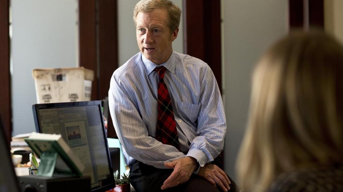 
Tom Steyer in San Francisco, Feb. 13, 2014. 
