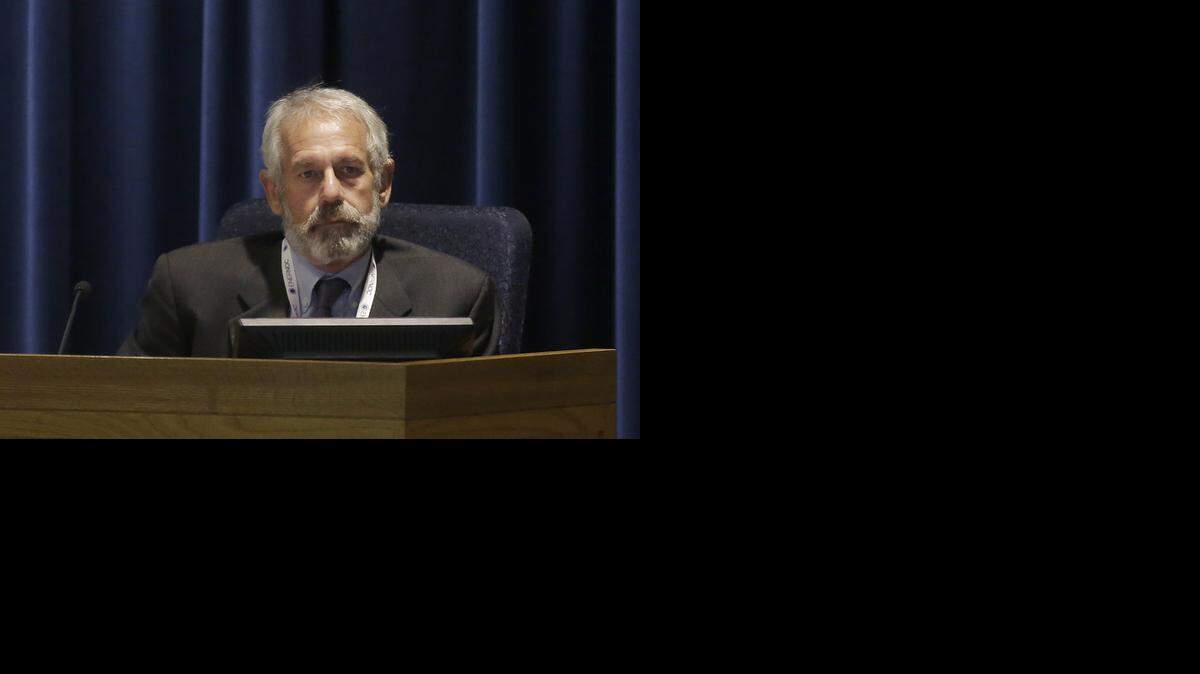 
California Public Utilities Commissioner Michael Picker listens to speakers during a meeting of the five-member commission in San Francisco this month. Gov. Jerry Brown has nominated him to become president of the panel on Jan. 1.
