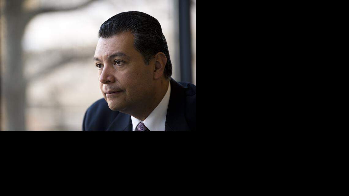 
Secretary of State Alex Padilla on Monday December 1, 2014 in Sacramento, Calif.

