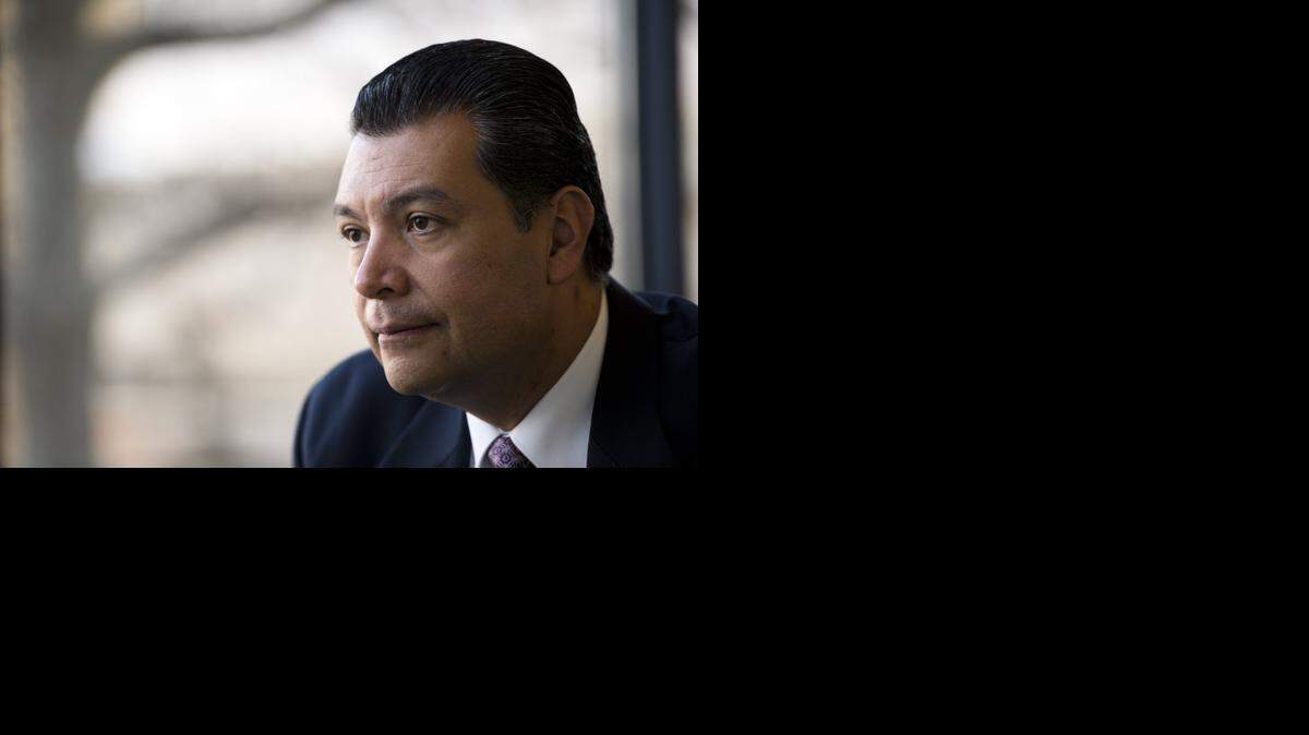 
Secretary of State Alex Padilla on Monday December 1, 2014 in Sacramento, Calif.
