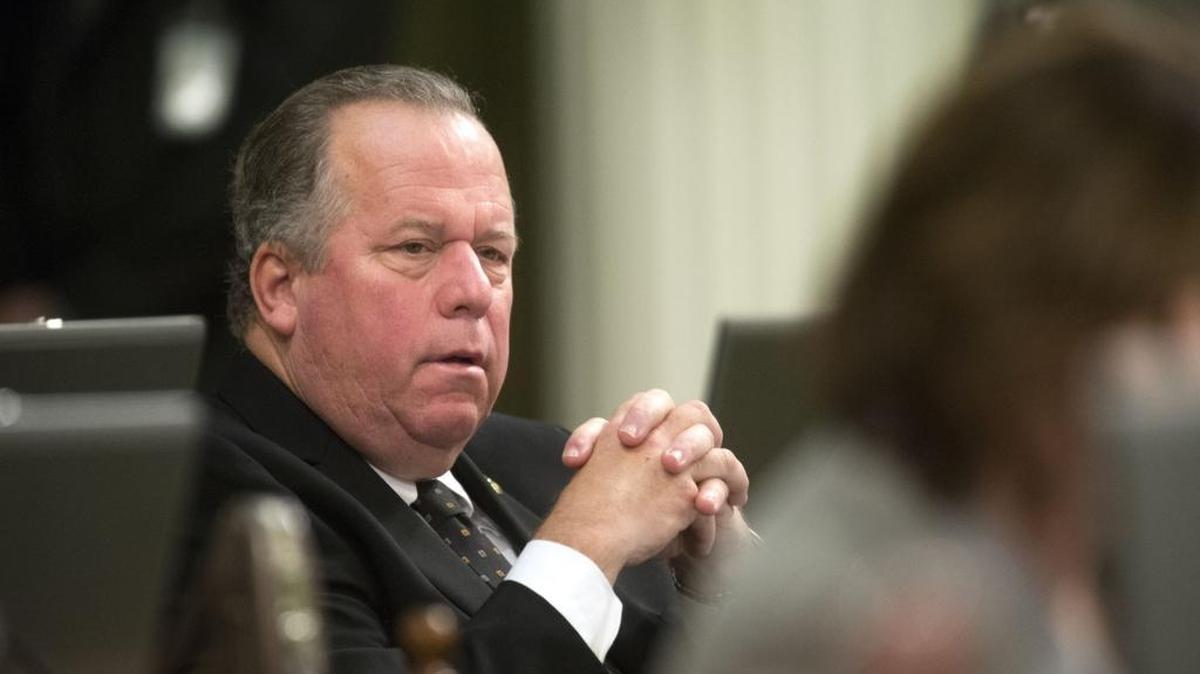 Assemblyman Bill Dodd, D-Napa, during session at the Capitol on March 26, 2015.
