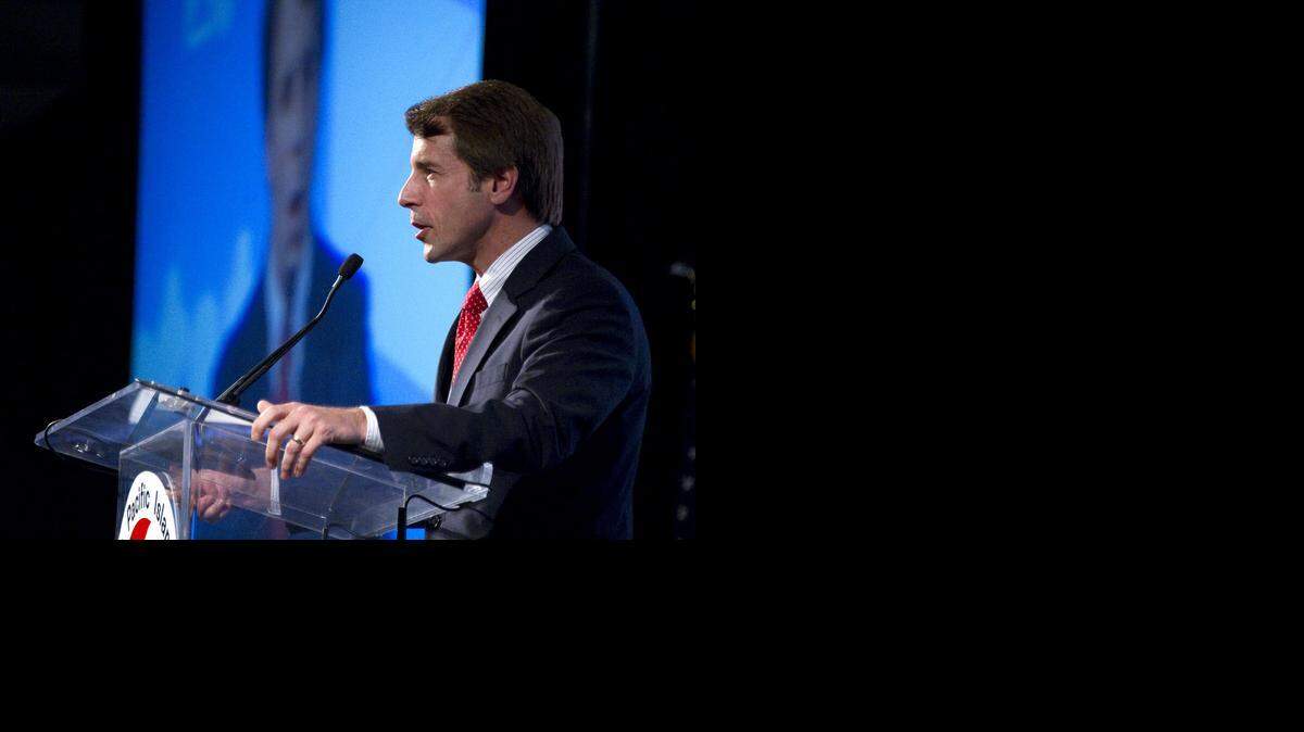 
Insurance Commissioner Dave Jones speaking at Sacramento State in 2010.
