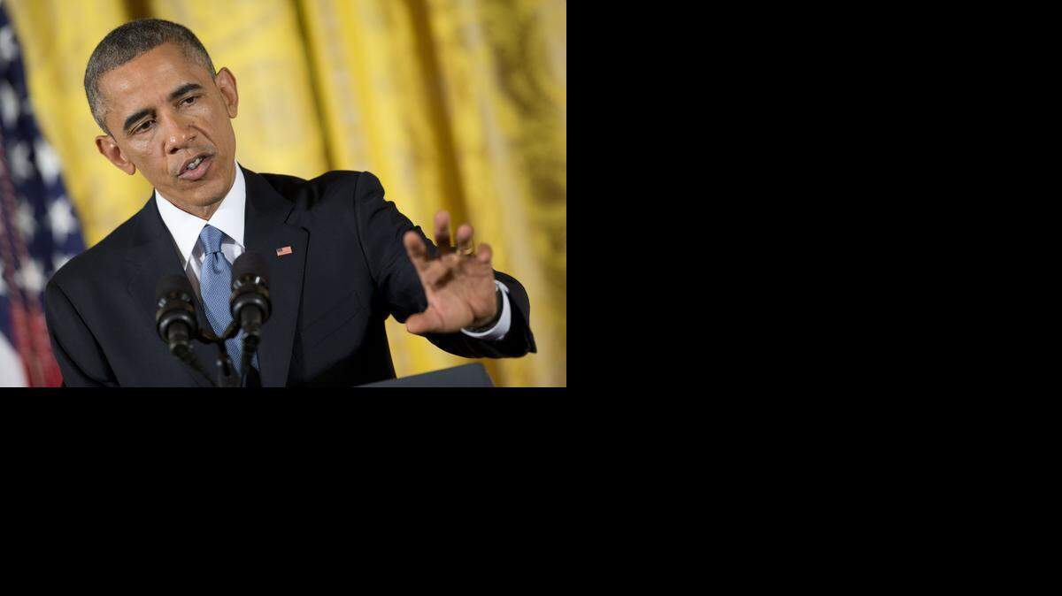 
 President Barack Obama answers questions during a news conference in the East Room of the White House on Nov. 5, 2014.
