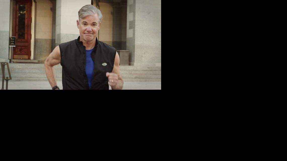 
A shot from the “California: We Do Things Different” music video, starring Superintendent of Public Instruction Tom Torlakson.
