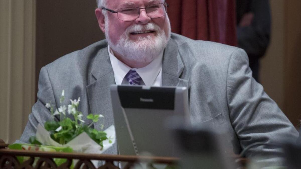 Sen. Jim Beall, D-San Jose, during session in the Senate chambers on March 11, 2013.