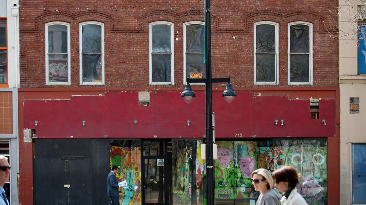 
A building on K Street in Sacramento in 2013. The ending of redevelopment in February 2012 eliminated a funding source for K Street improvements.
