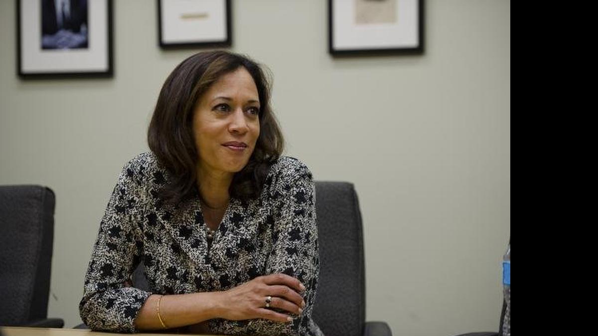 Kamala Harris speaks to the Sacramento Bee Editorial Board on Tuesday, August 05, 2014 in Sacramento.
