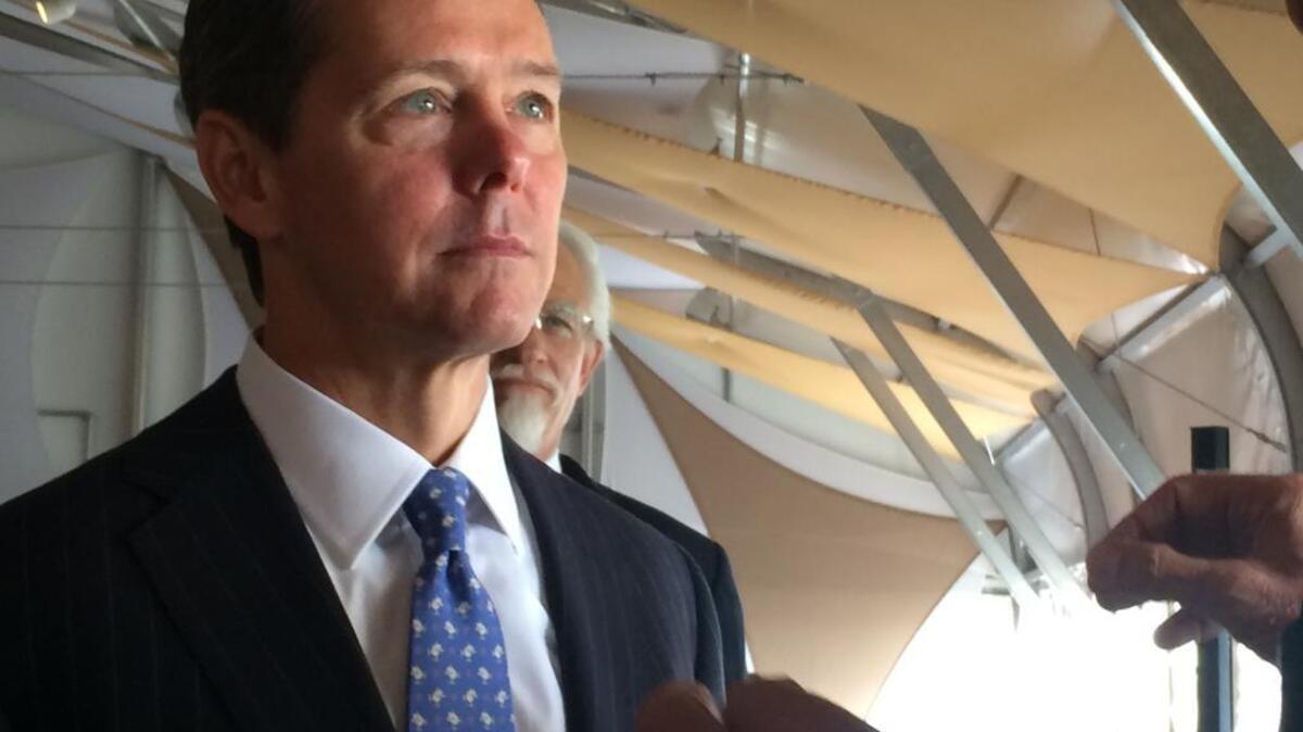 Ralph Reed, chairman of the Faith and Freedom Coalition, speaks at the California Republican Party’s convention in Burlingame on May 1, 2016.