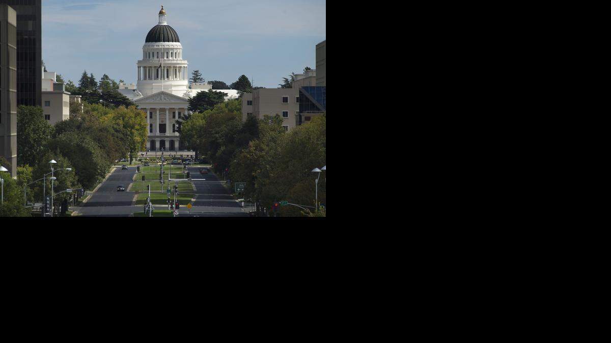 
The California State Capitol building seen from the Tower Bridge on Sept. 29, 2013.
