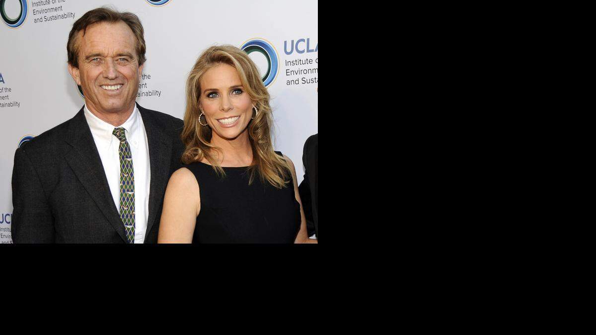
Robert F. Kennedy Jr. and his wife actress, Cheryl Hines, photographed in March 2014.
