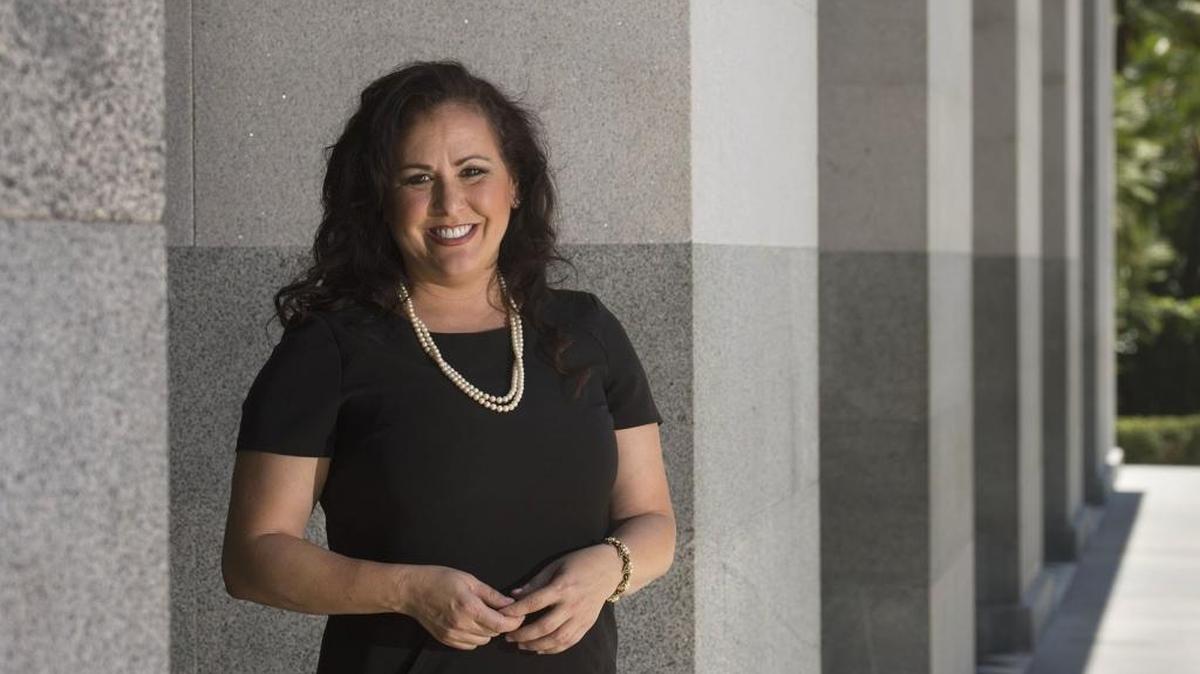 Assemblywoman Lorena Gonzalez, D-San Diego is photographed on the west steps of the Capitol on Sunday, June 4, 2015 in Sacramento.