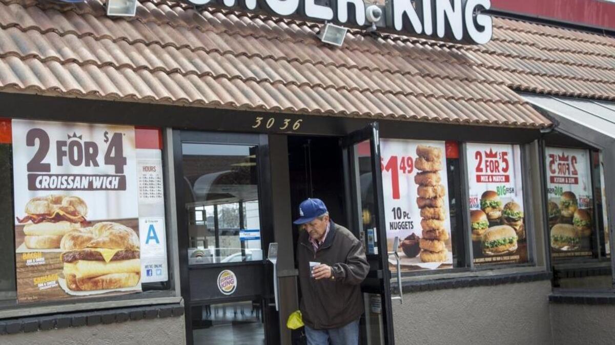 The scheduling bill is aimed at fast food restaurants like Burger King and other service industries.