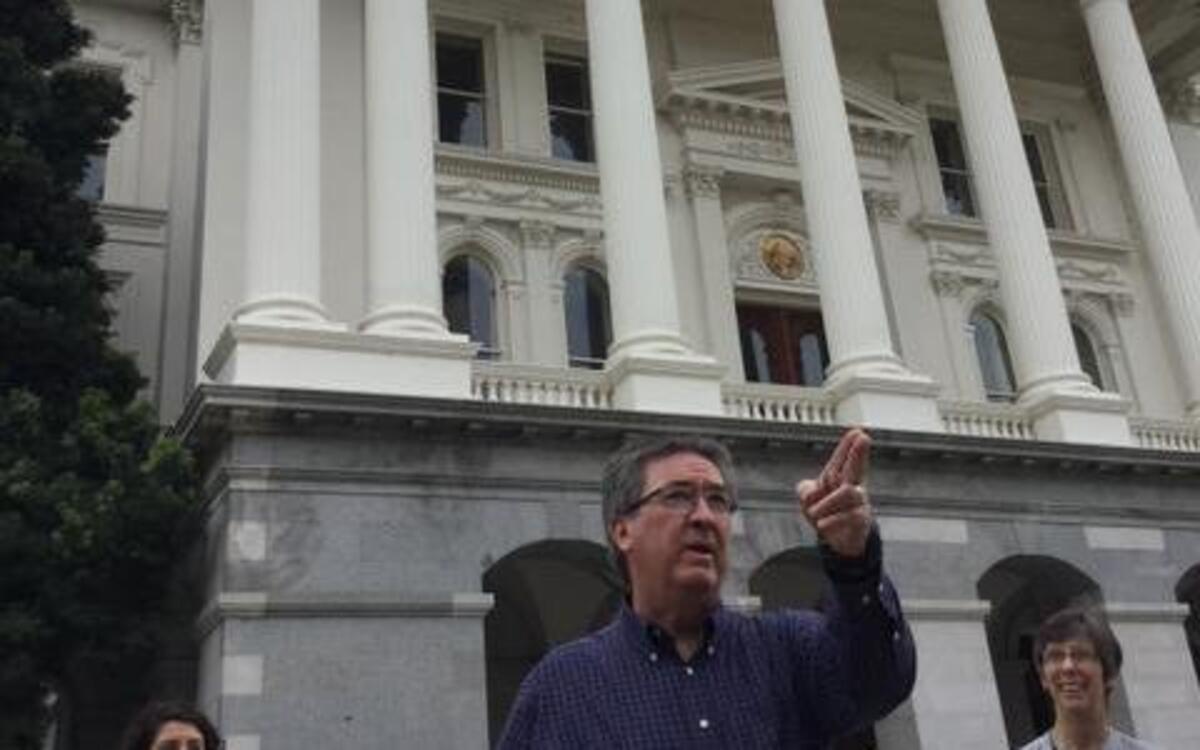 
Assemblyman Ken Cooley, D-Rancho Cordova, at the Capitol in Sacramento on March 20, 2015
