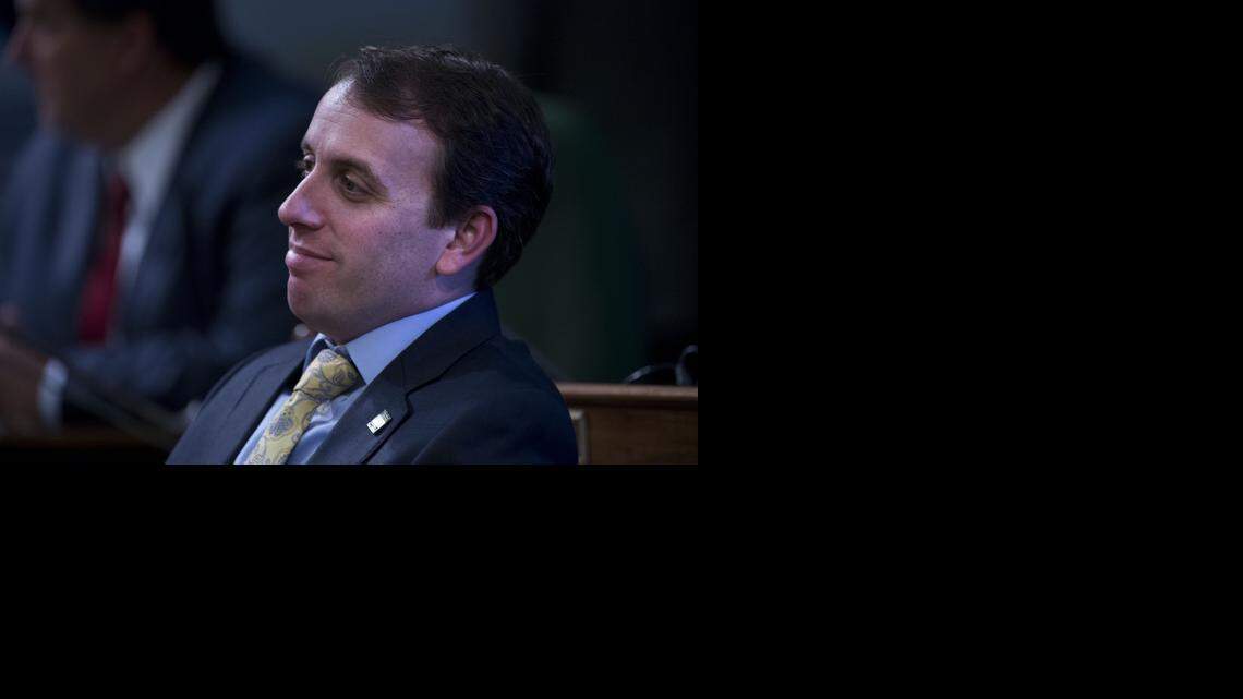 
Assemblyman Marc Levine, D-San Rafael, listens to an Assembly discussion in 2013.
