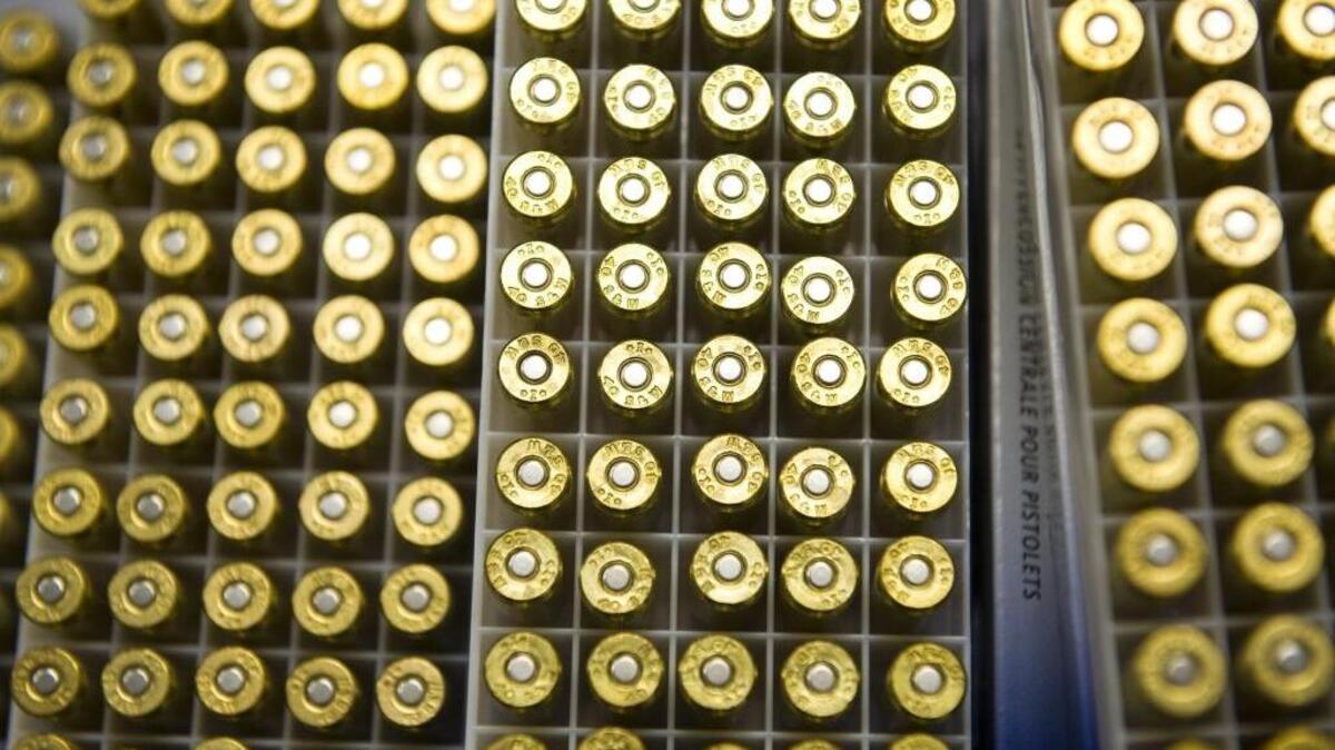 Among the gun control bills to be voted is a measure implementing background checks for ammunition purchases.
