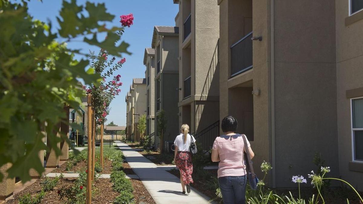 The Arbor Creek Apartments affordable housing development in Elk Grove on July 18, 2013.